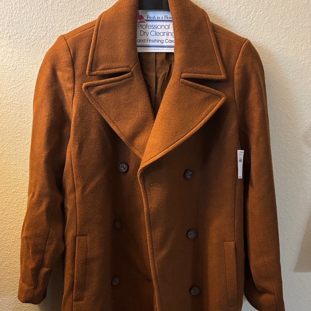 Old Navy Men's Brown Pea Coat or womens